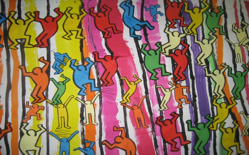 archive novembre 2014: Silhouettes - Keith Haring